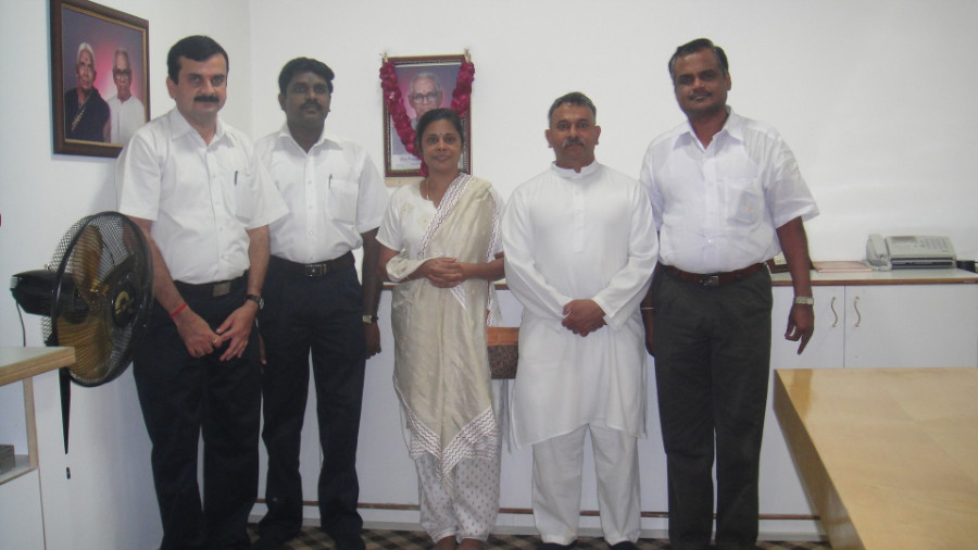 28 Visit Coimbatore Chennai Silk Mei Gnanaselvar Vinayagam Office 